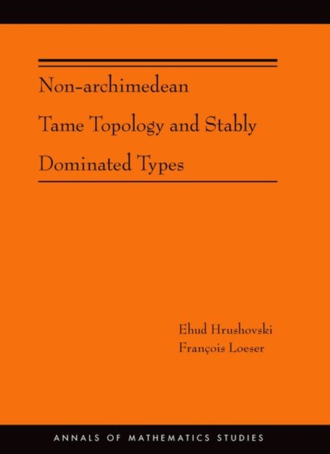 Non-Archimedean Tame Topology and Stably Dominated Types (AM-192), Hardback Book