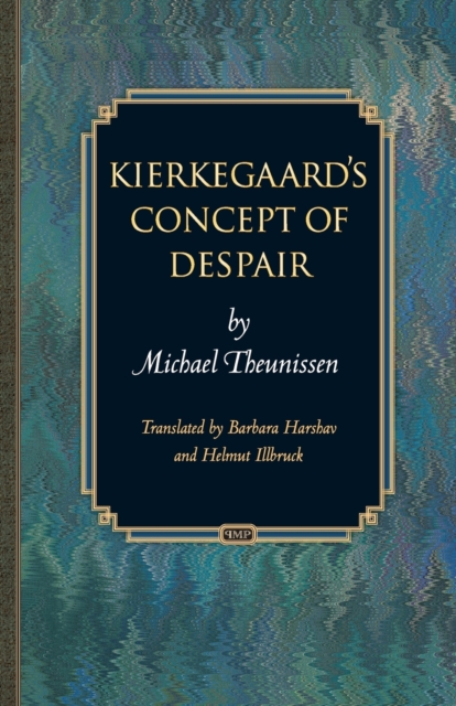 Kierkegaard's Concept of Despair, Paperback / softback Book