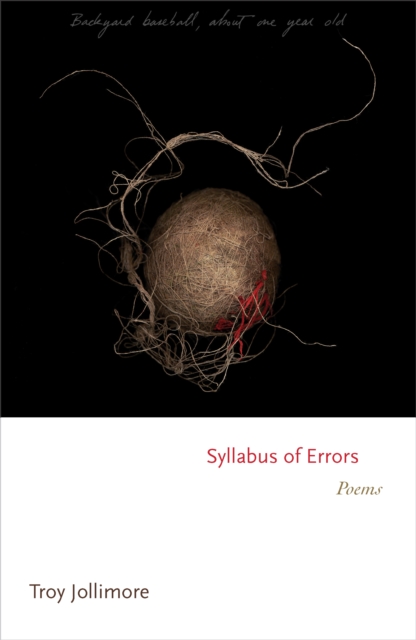 Syllabus of Errors : Poems, Paperback / softback Book