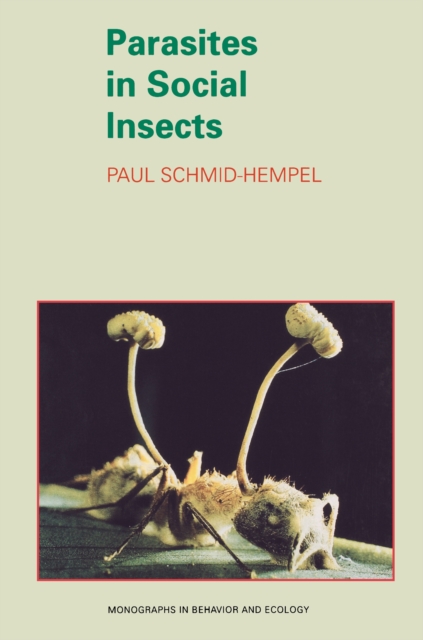 Parasites in Social Insects, PDF eBook