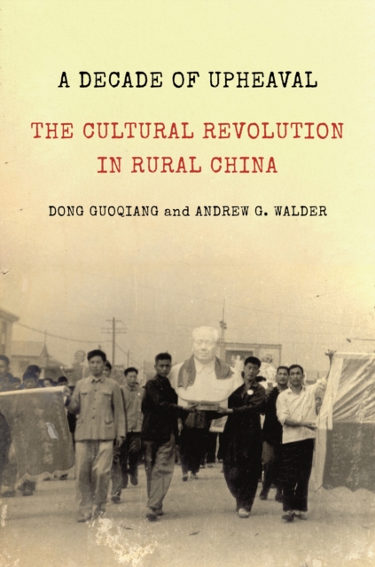 A Decade of Upheaval : The Cultural Revolution in Rural China, Hardback Book