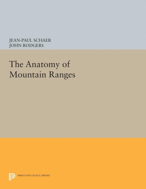 The Anatomy of Mountain Ranges, Paperback / softback Book