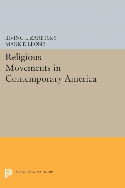 Religious Movements in Contemporary America, Paperback / softback Book