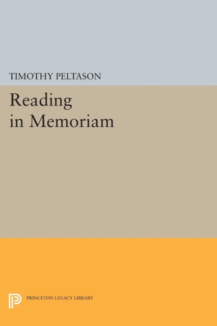 Reading In Memoriam, Paperback / softback Book