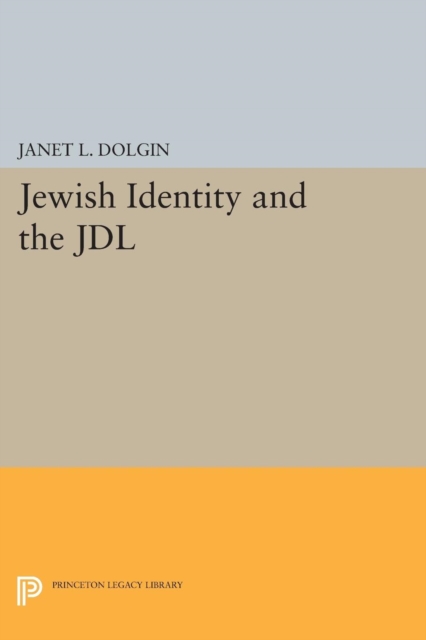 Jewish Identity and the JDL, Paperback / softback Book
