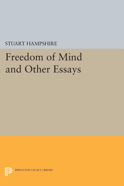 Freedom of Mind and Other Essays, Paperback / softback Book