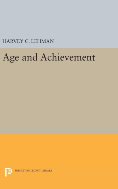 Age and Achievement, Hardback Book