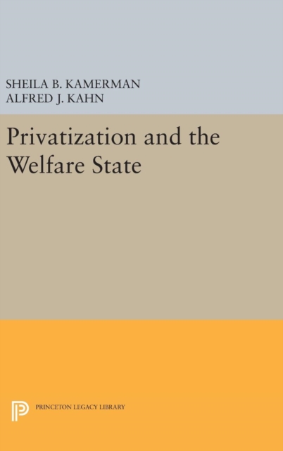 Privatization and the Welfare State, Hardback Book