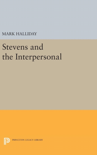 Stevens and the Interpersonal, Hardback Book