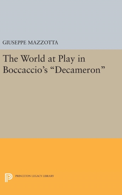 The World at Play in Boccaccio's Decameron, Hardback Book