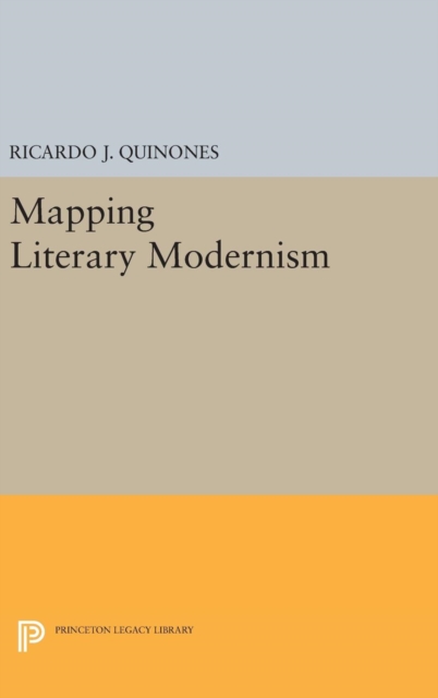 Mapping Literary Modernism, Hardback Book