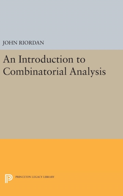 An Introduction to Combinatorial Analysis, Hardback Book
