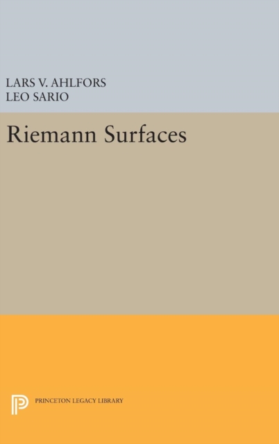 Riemann Surfaces : (PMS-26), Hardback Book