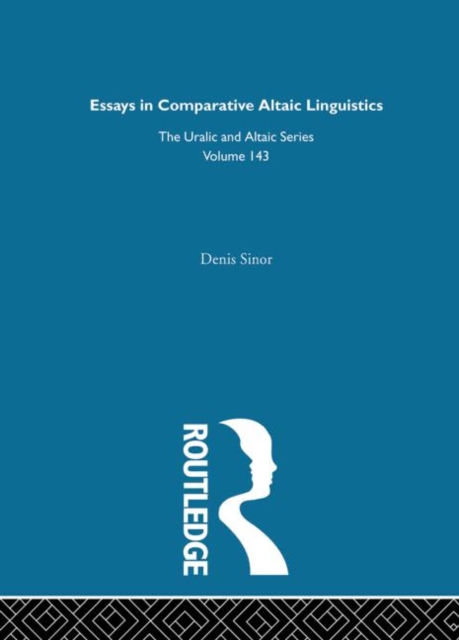 Essays in Comparative Altaic Linguistics, Hardback Book