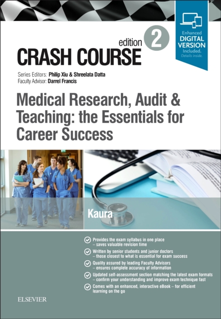 Crash Course Medical Research, Audit and Teaching: the Essentials for Career Success, Paperback / softback Book