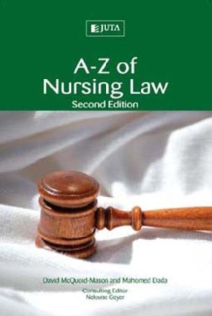 A-Z of nursing law, Paperback Book
