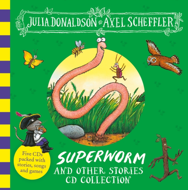 Superworm and Other Stories CD collection, CD-Audio Book
