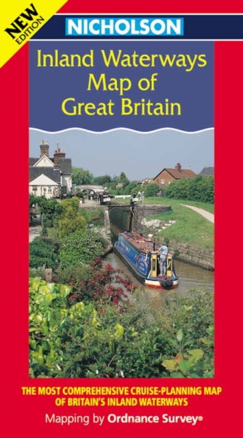 Nicholson Inland Waterways Map of Great Britain, Sheet map, folded Book