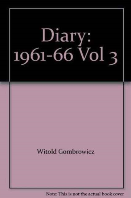 Diary : 1961-66 v.3, Hardback Book