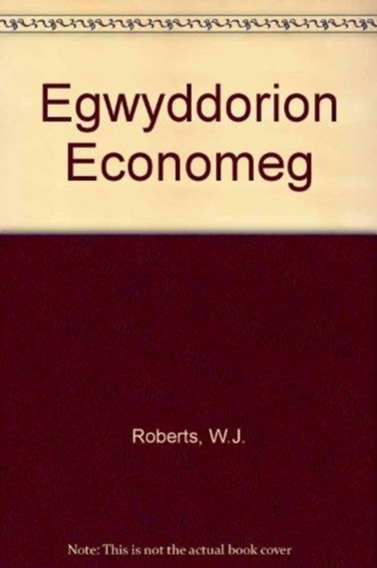 Egwyddorion Economeg, Hardback Book
