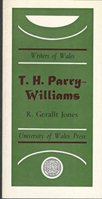 T. H. Parry-Williams, Paperback / softback Book