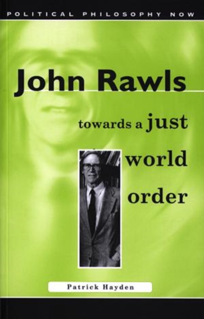 John Rawls : Towards a Just World Order, Paperback / softback Book