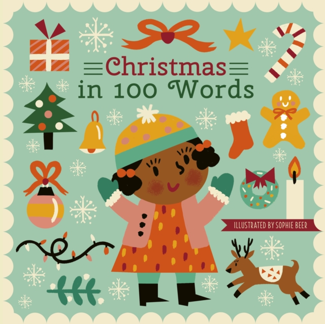 Christmas in 100 Words, Board book Book