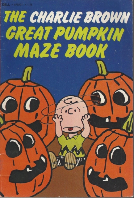 Charlie Brown Great Pumpkin Maze, Hardback Book