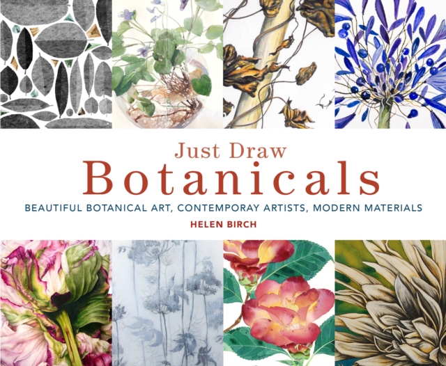 Just Draw Botanicals : Beautiful Botanical Art, Contemporary Artists, Modern Materials, Paperback / softback Book