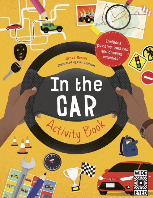 In the Car Activity Book : Includes Puzzles, Quizzes and Drawing Activities!, Paperback / softback Book