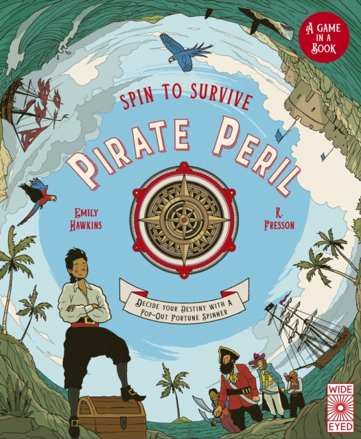 Spin to Survive: Pirate Peril, Novelty book Book