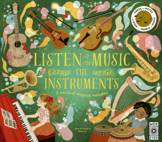 Listen to the Music: The Instruments, Novelty book Book
