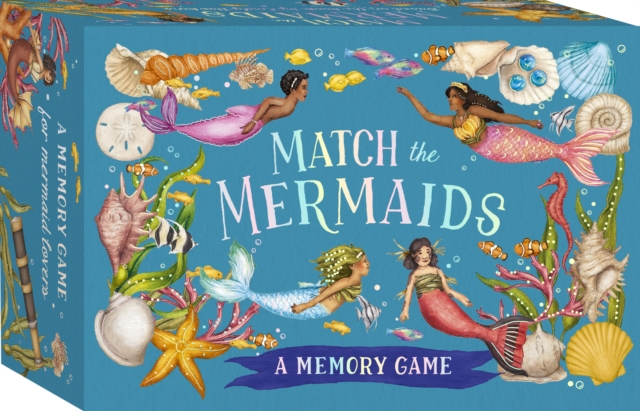 Match the Mermaids : A Memory Game, Cards Book
