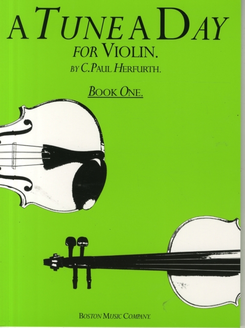 A Tune a Day for Violin Book One, Book Book