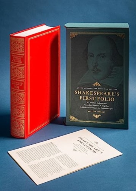 Shakespeare's First Folio : (400th Anniversary Facsimile), Hardback Book