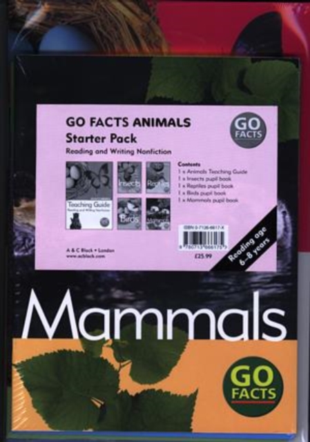 Animal Starter Pack : Insects, Reptiles, Birds, Mammals, Paperback / softback Book