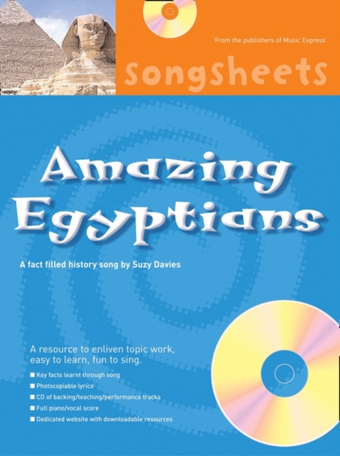 Amazing Egyptians : A Fact Filled History Song by Suzy Davies, Mixed media product Book