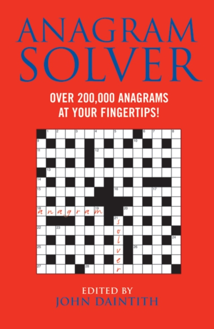 Anagram Solver, Paperback / softback Book