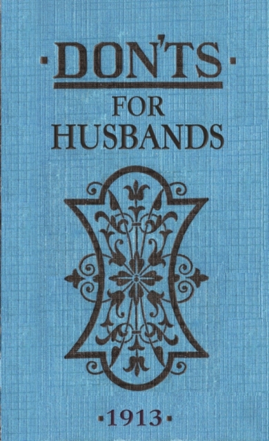 Don'ts for Husbands, Hardback Book