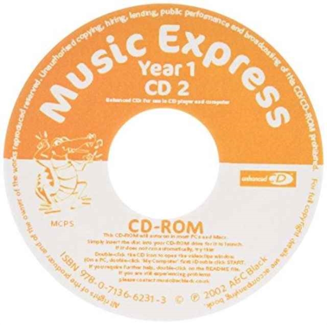 Music Express Yr 1 Replacement CD2, CD-Audio Book