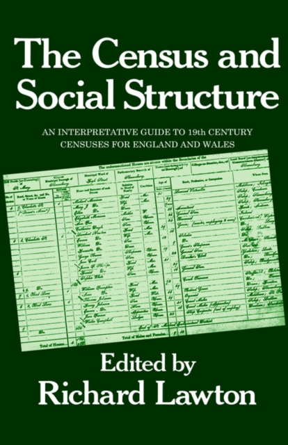 Census and Social Structure, Hardback Book