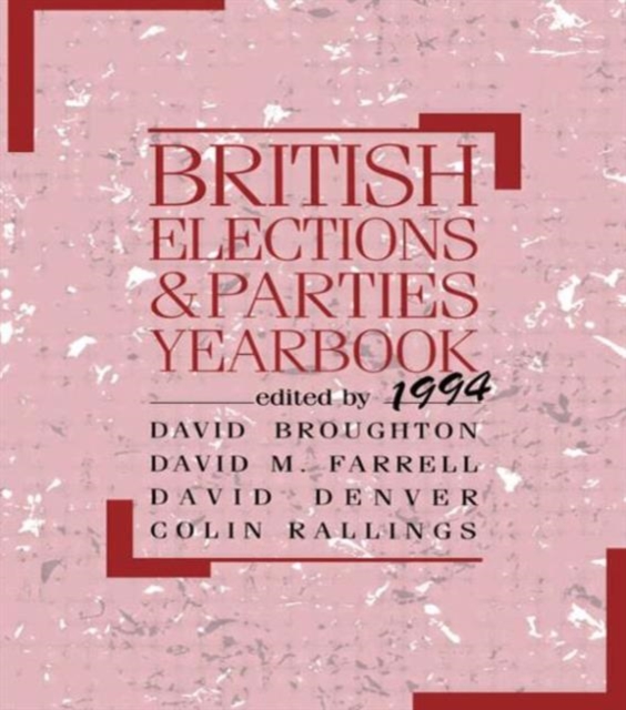 British Elections and Parties Yearbook 1994, Hardback Book