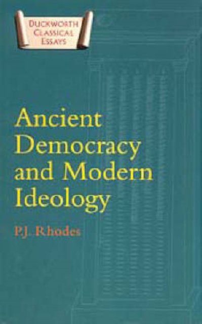 Ancient Democracy and Modern Ideology, Paperback / softback Book