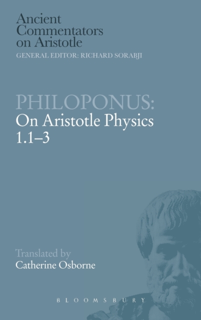 Philoponus on Aristotle "Physics 1.13", Hardback Book