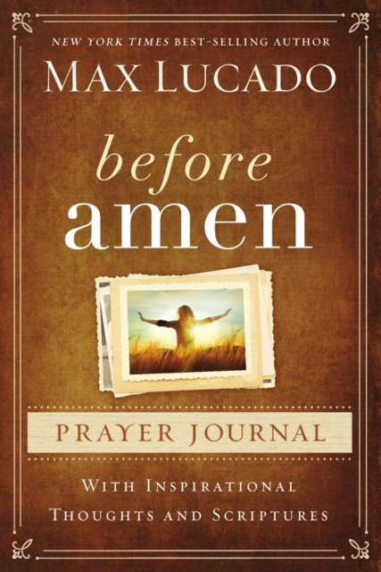 Before Amen Prayer Journal, Hardback Book