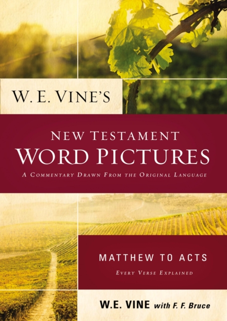 W. E. Vine's New Testament Word Pictures: Matthew to Acts, Paperback / softback Book