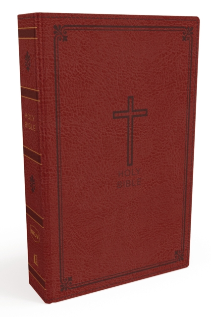 NKJV, Thinline Bible, Leathersoft, Red, Red Letter, Comfort Print : Holy Bible, New King James Version, Leather / fine binding Book