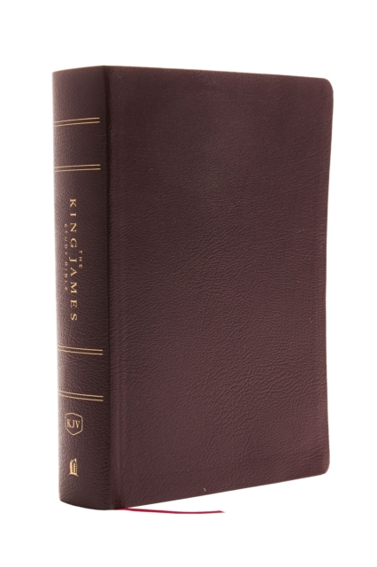 KJV, The King James Study Bible, Bonded Leather, Burgundy, Red Letter, Full-Color Edition : Holy Bible, King James Version, Leather / fine binding Book