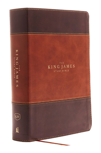 KJV, The King James Study Bible, Leathersoft, Brown, Red Letter, Full-Color Edition : Holy Bible, King James Version, Leather / fine binding Book