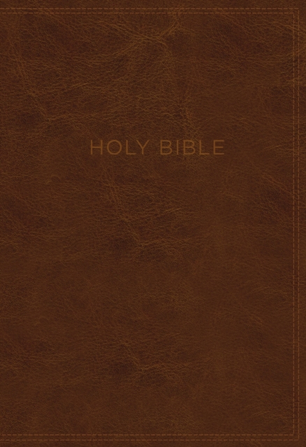 KJV, Know The Word Study Bible, Leathersoft, Brown, Red Letter Edition : Gain a greater understanding of the Bible book by book, verse by verse, or topic by topic, Leather / fine binding Book